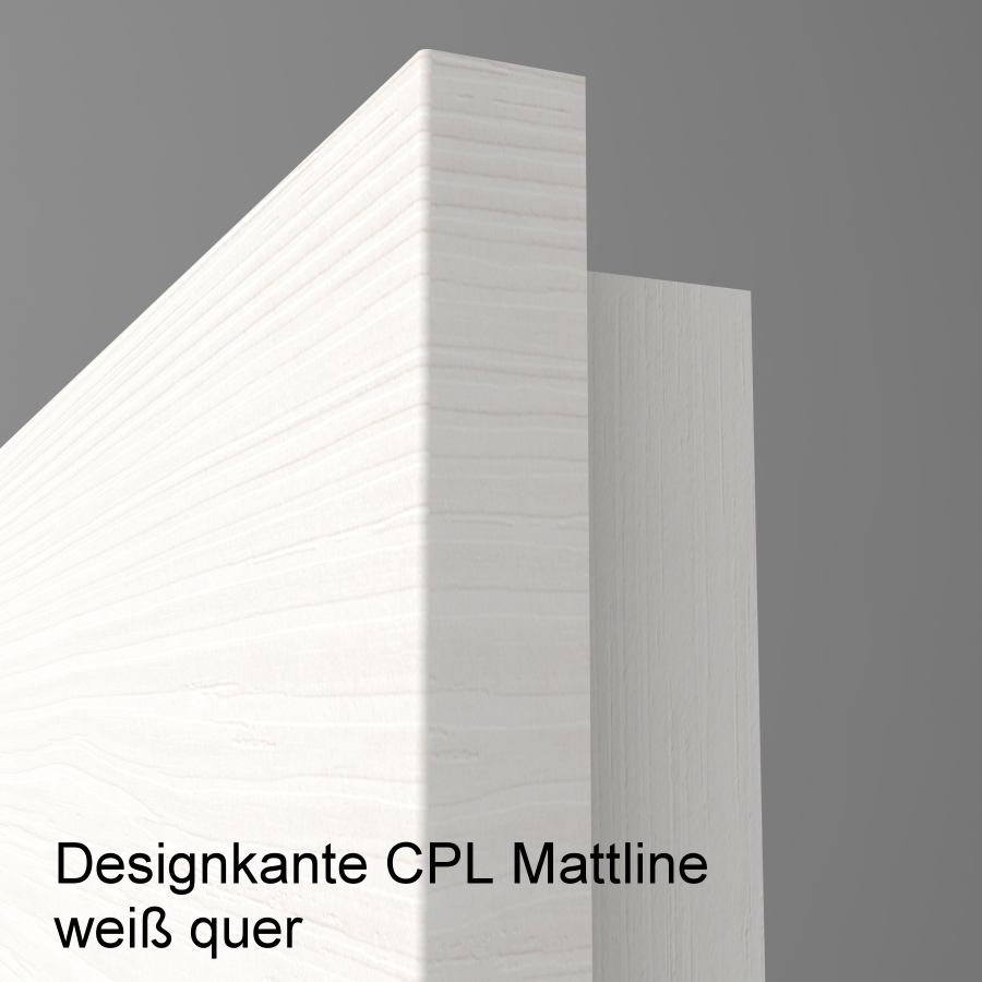 Tür Designkante mit Lichtausschnitt LA003