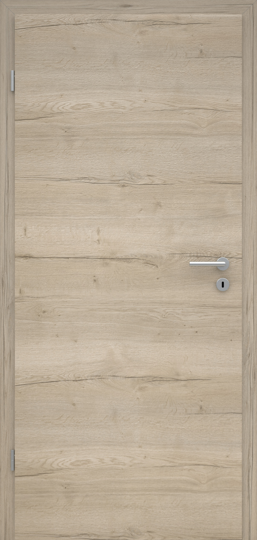 Tür CPL Natural Touch Fachwerk Eiche Sand quer
