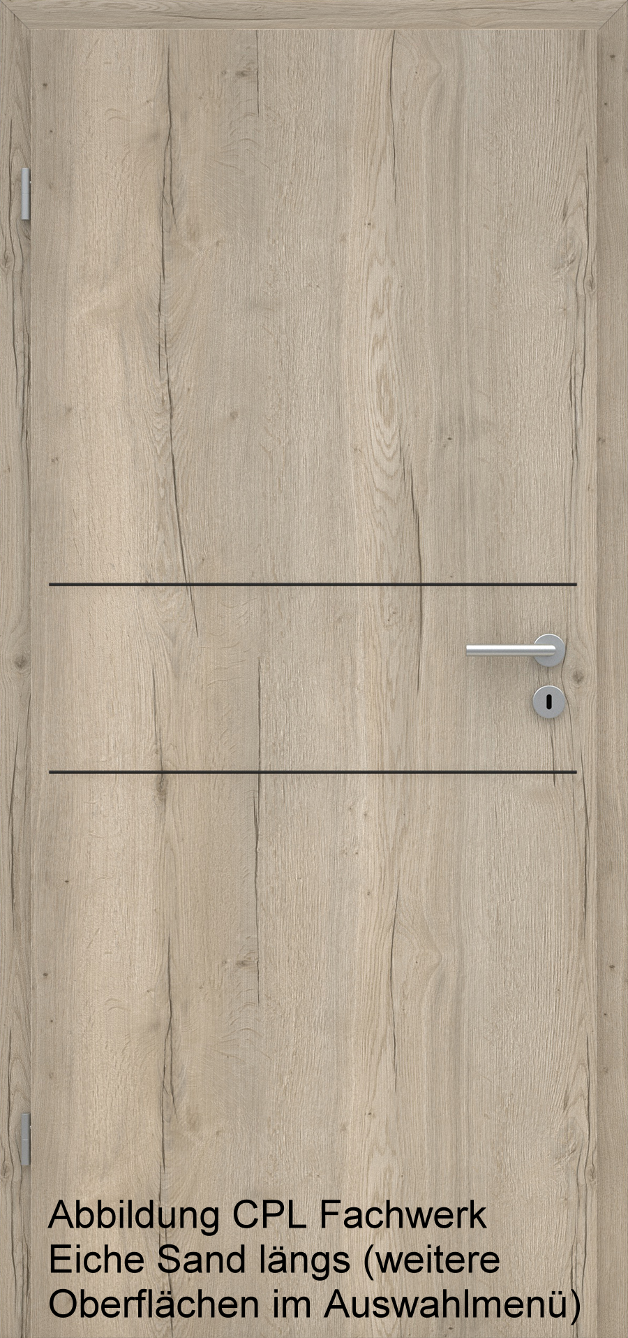 Lisenentür LISO L2 mit Designkante