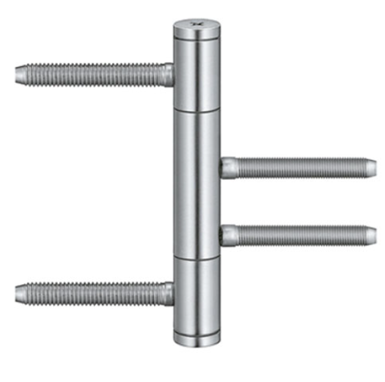 3-tlg. Türband V0026 vernickelt für 2110 mm Türblattaußenmaß