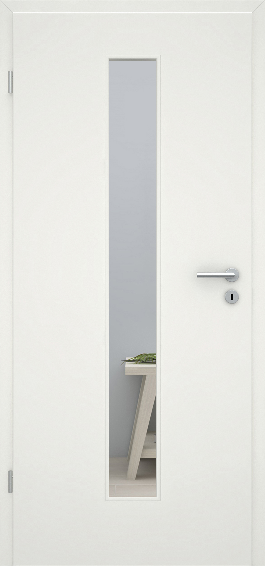 Tür Designkante mit Lichtausschnitt LA008/M