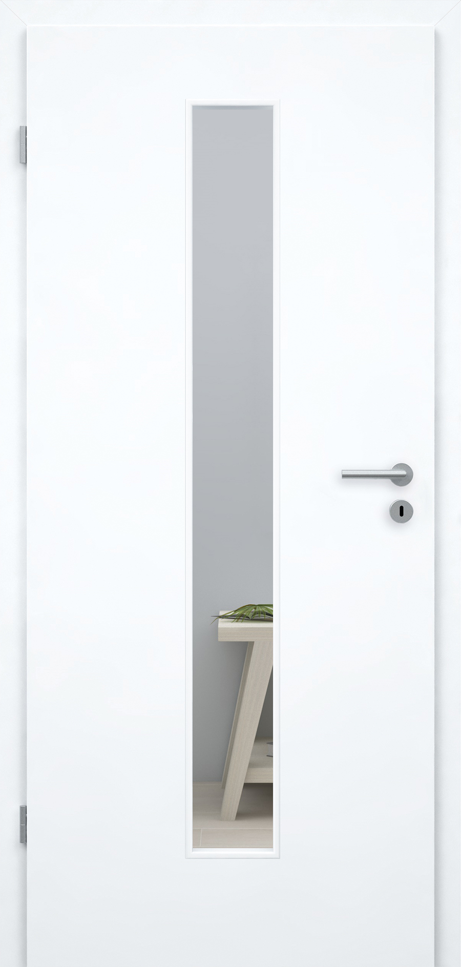 Tür Designkante mit Lichtausschnitt LA008/M