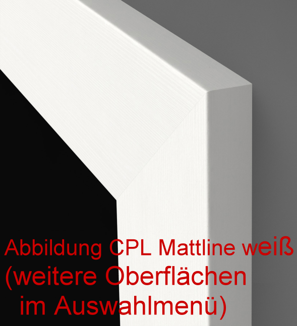Zarge Designkante für Innentüren