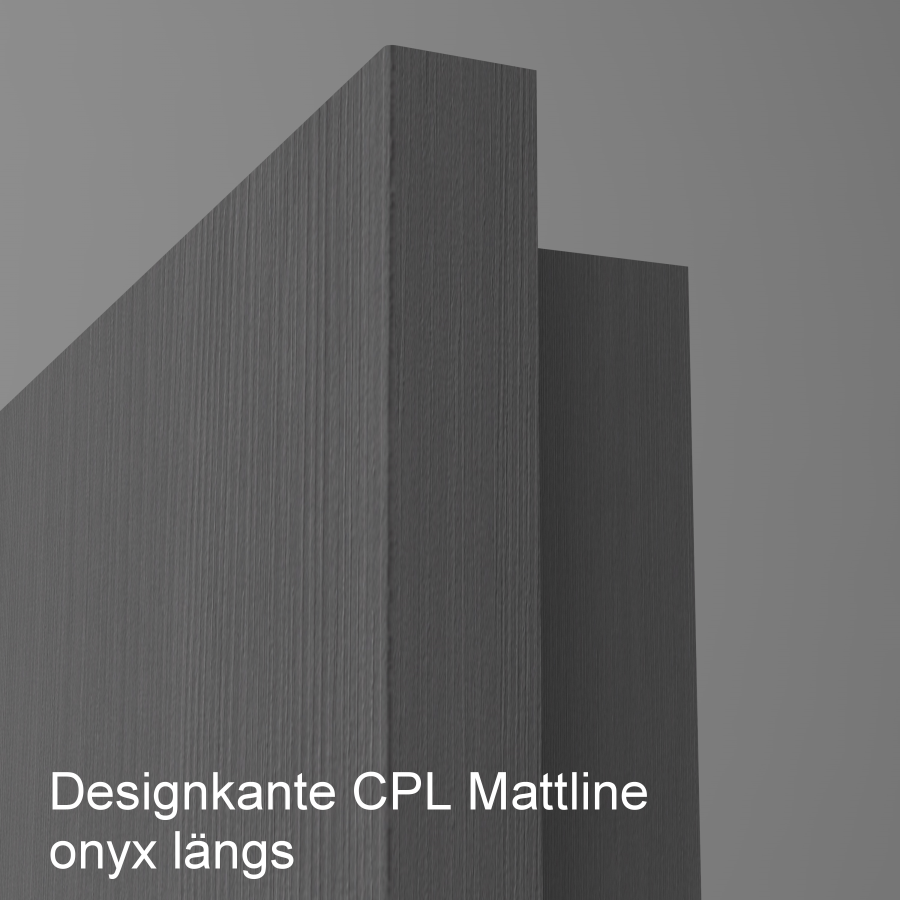 Tür Designkante mit Lichtausschnitt LA003