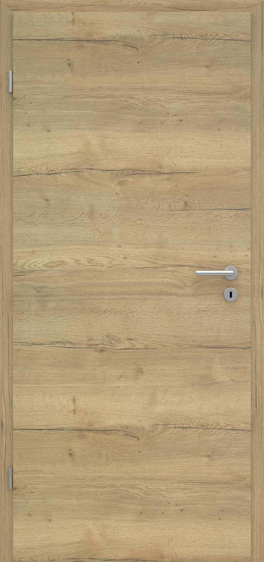 Tür CPL Natural Touch Fachwerk Eiche Natur quer