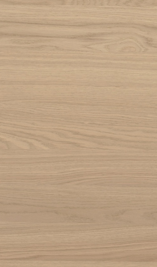 Oberflächenmuster Furnier Plankeneiche Creme matt lackiert **längs/quer**