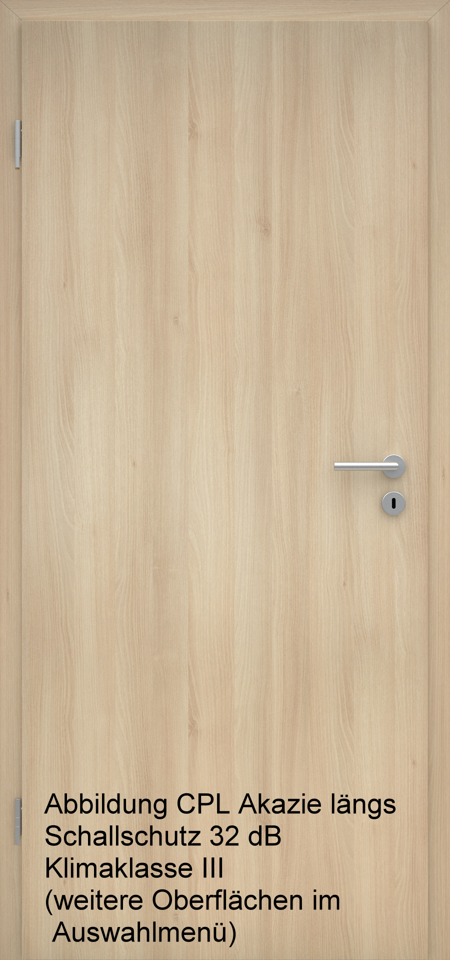 Wohnungseingangstür S32 Klimaklasse III mit Designkante
