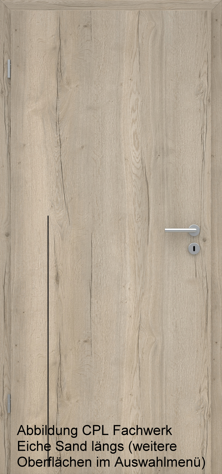 Lisenentür LISO L8 mit Designkante