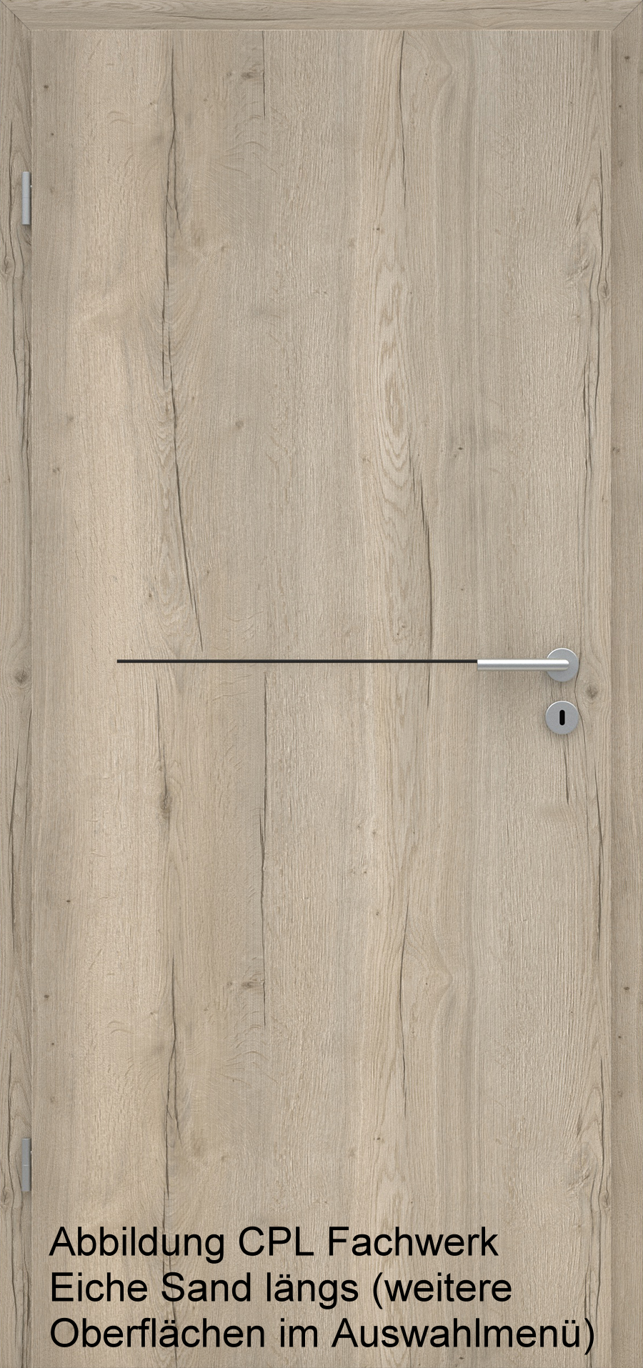 Lisenentür LISO L7 mit Designkante