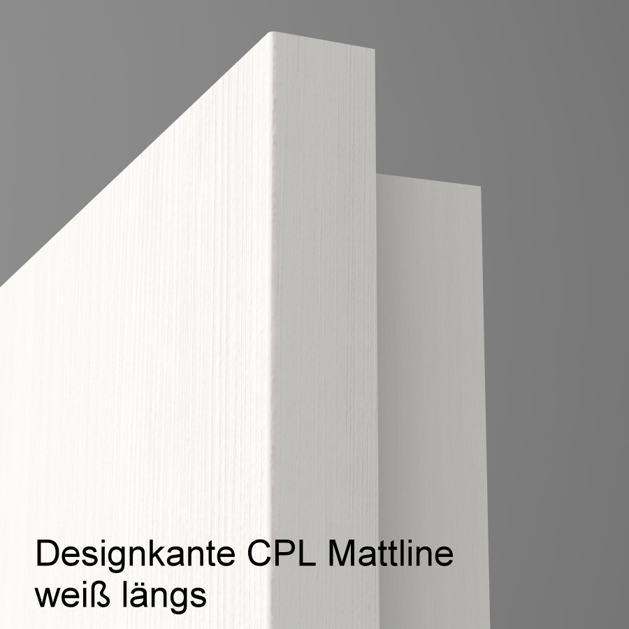 Tür Designkante mit Lichtausschnitt LA003