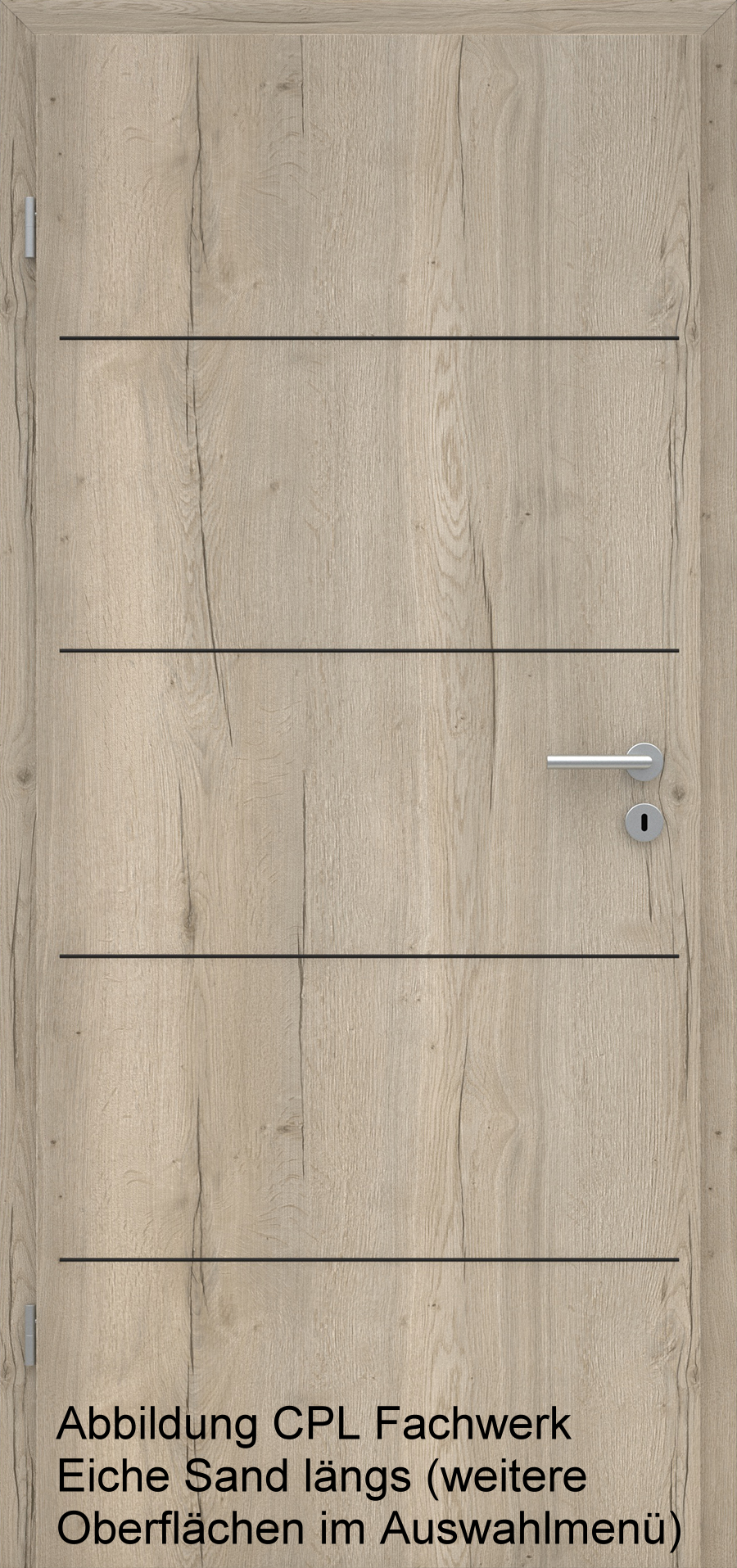 Lisenentür LISO L1 mit Designkante