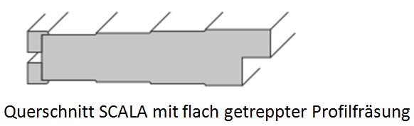 Füllungstür SCALA 1G LA