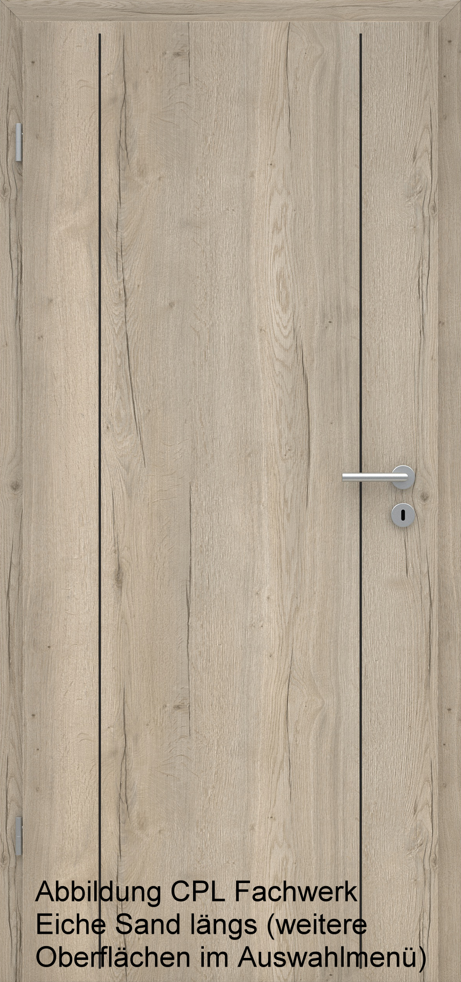 Lisenentür LISO L6 mit Designkante