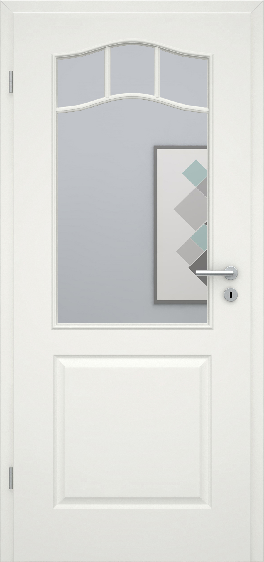 Landhaustür BLANCO 2KB LA SP4