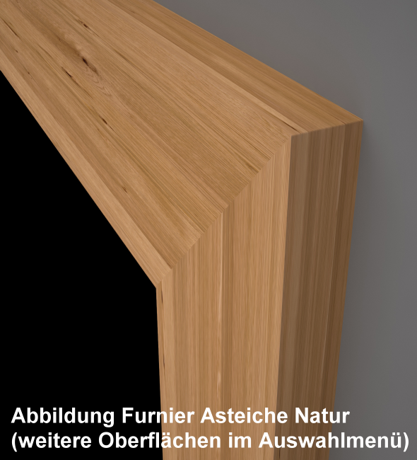 Zarge Furnier Asteiche für Innentüren