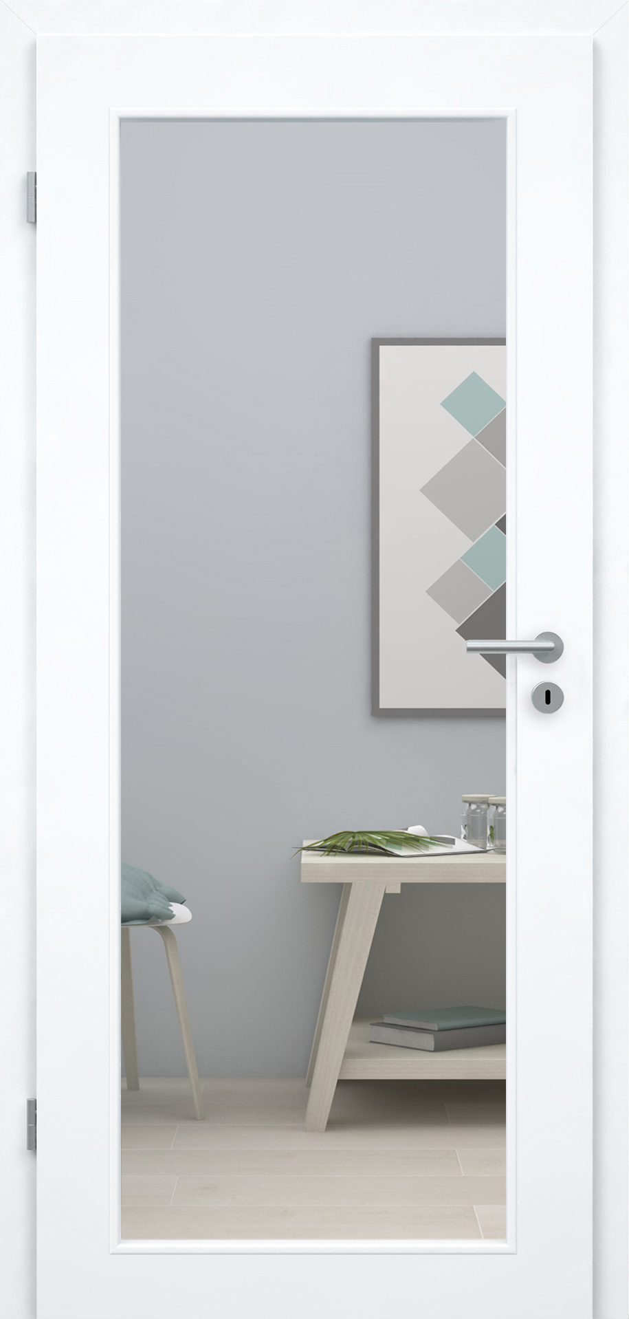 Tür Designkante mit Lichtausschnitt LA XL