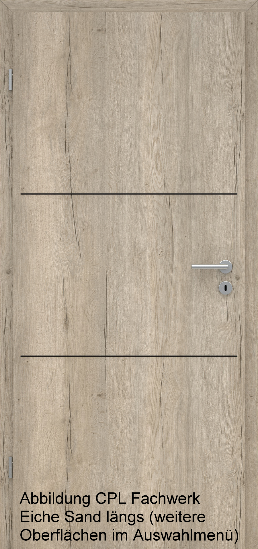 Lisenentür LISO L3 mit Designkante