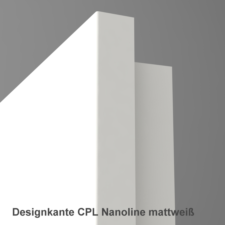 Tür Designkante mit Lichtausschnitt LA003