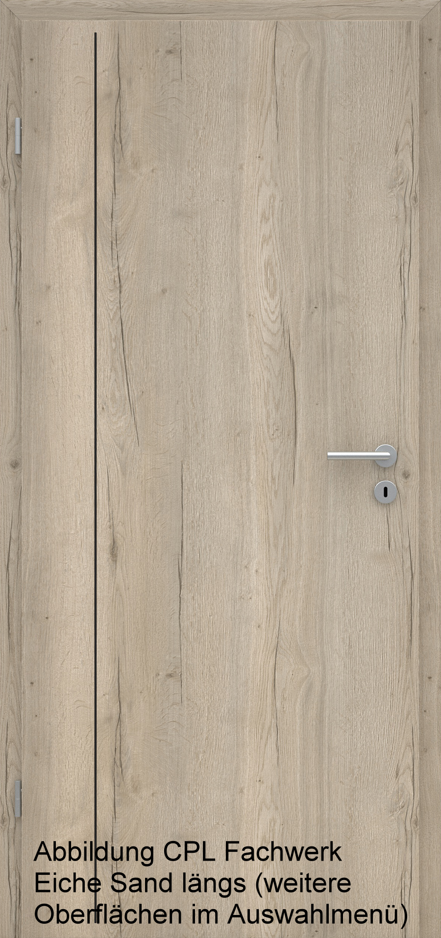 Lisenentür LISO L4 mit Designkante