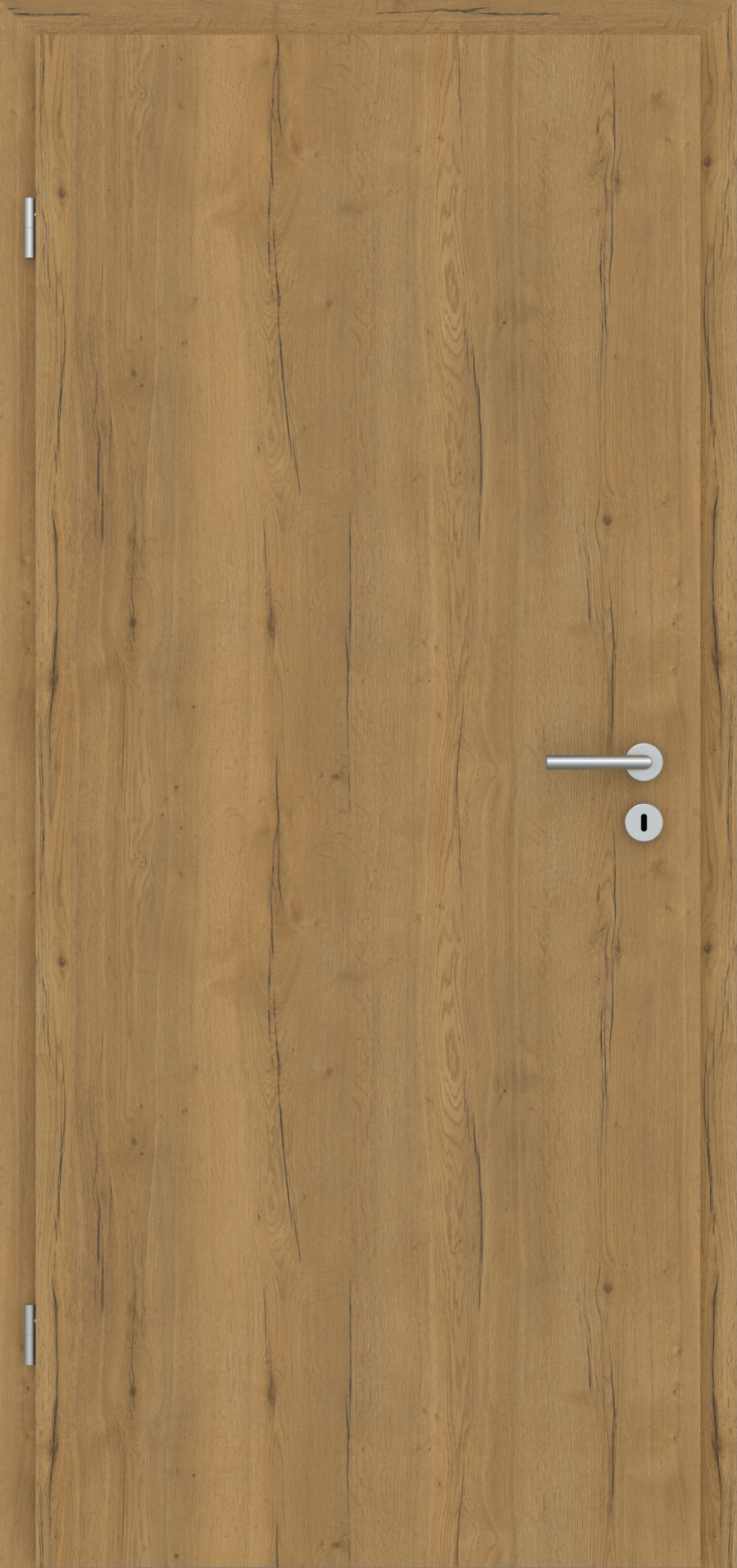 Tür CPL Natural Touch Fachwerk Eiche Honig längs