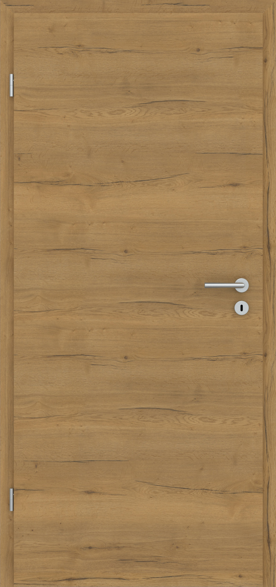 Tür CPL Natural Touch Fachwerk Eiche Honig quer