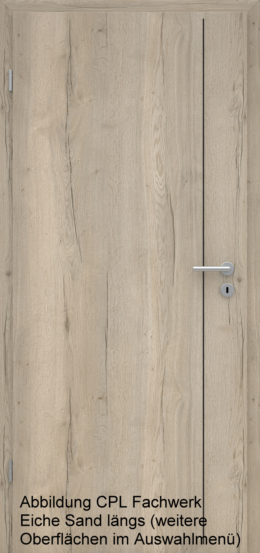 Lisenentür LISO L5 mit Designkante