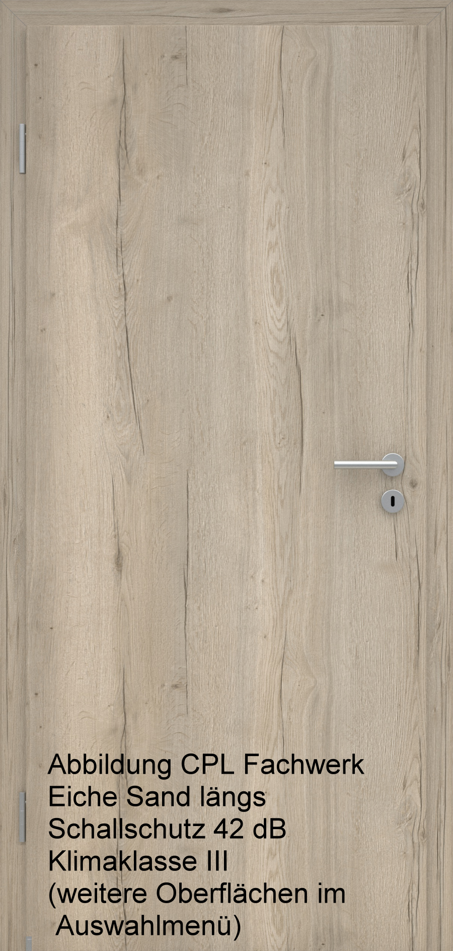 Wohnungseingangstür S42 Klimaklasse III mit Designkante